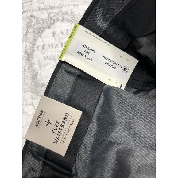 Kenneth Cole REACTION TIC WEAVE SLIM FIT DRESS PANT 30W 32L - Picture 11 of 12